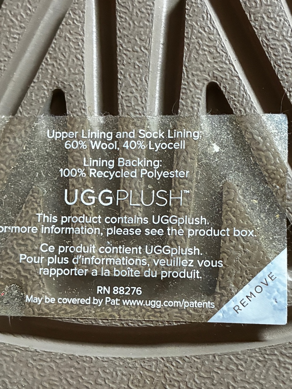 UGG Plush Shearling-Lined Brown Suede Slippers - Picture 8 of 8